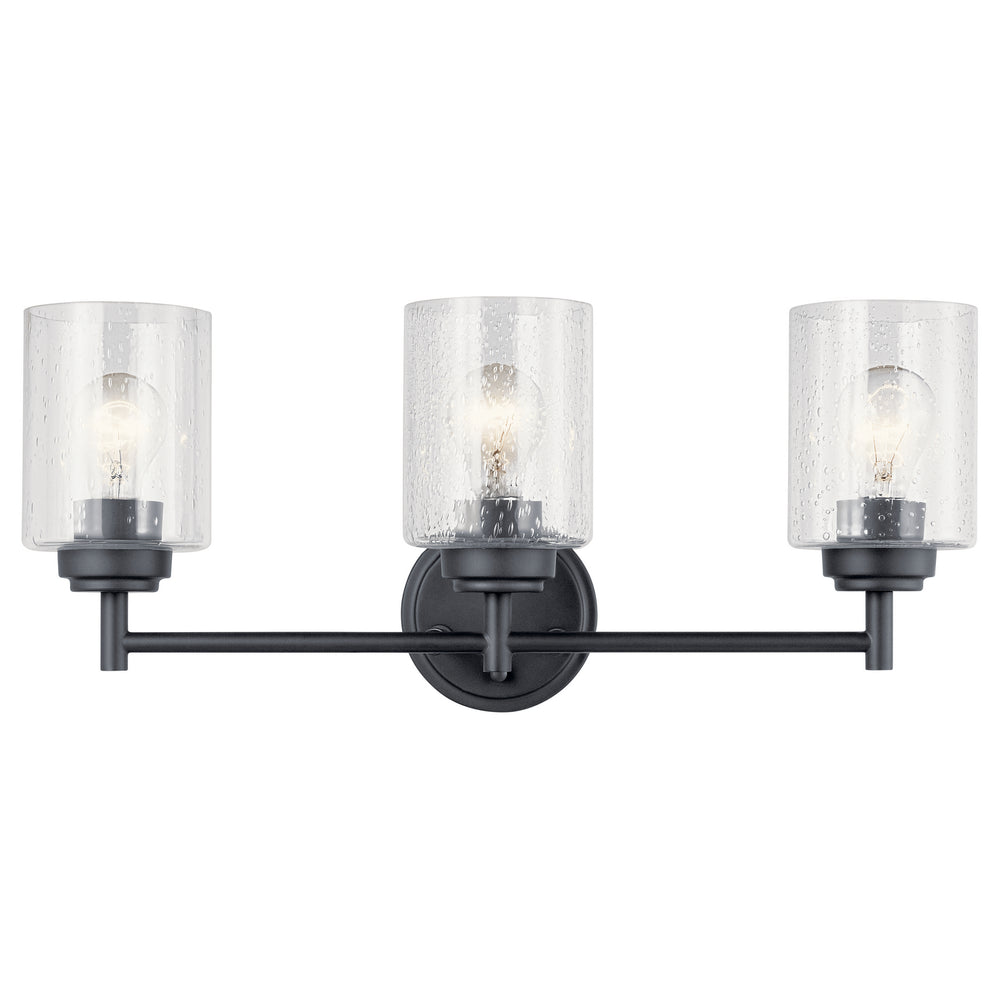 Kichler Canada - Three Light Bath - Winslow - Black- Union Lighting Luminaires Decor