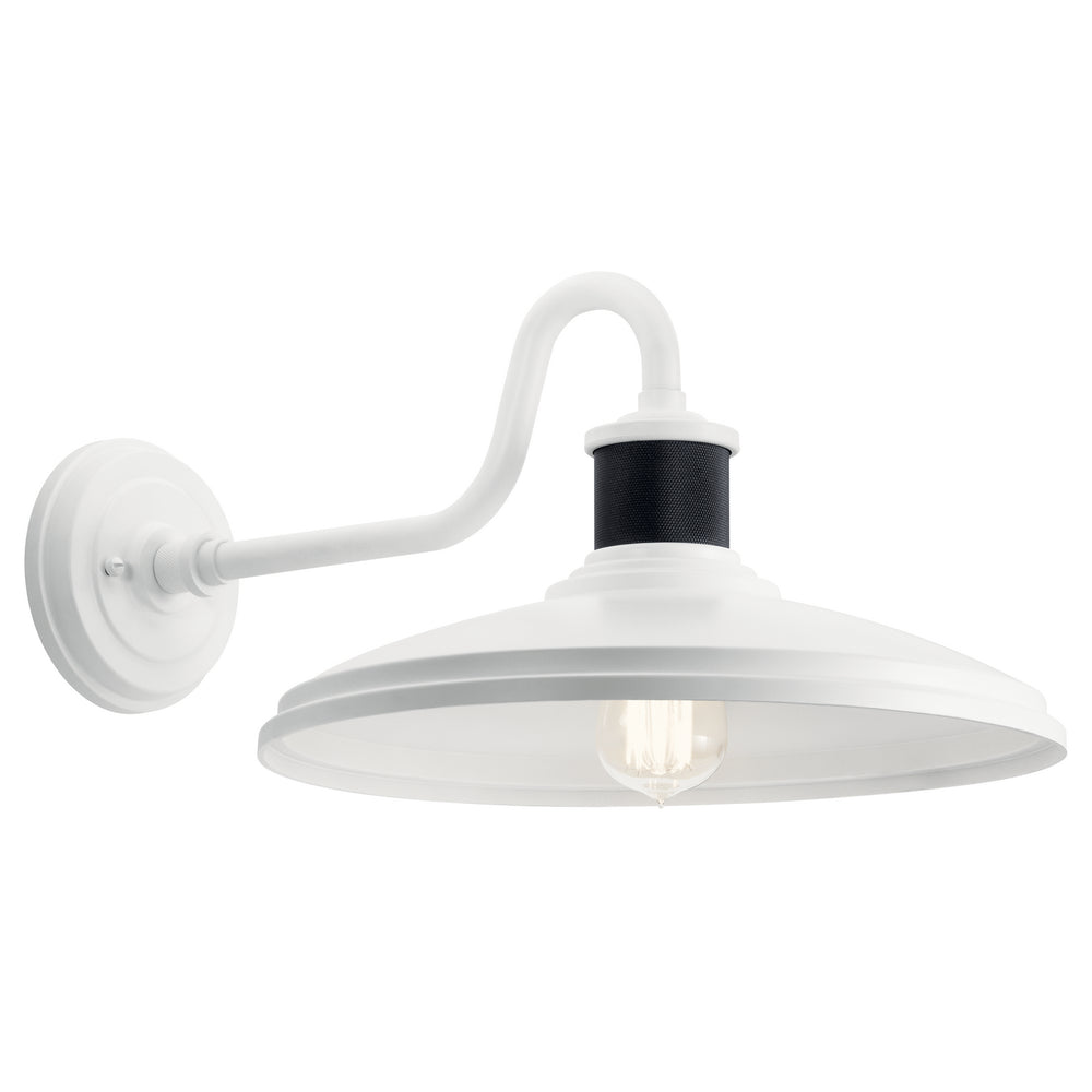 Kichler Canada - One Light Outdoor Wall Mount - Allenbury - White- Union Lighting Luminaires Decor