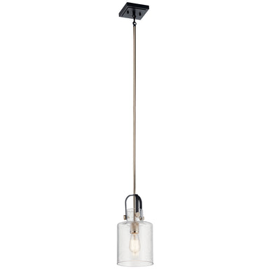 Kichler Canada - One Light Pendant - Kitner - Polished Nickel- Union Lighting Luminaires Decor