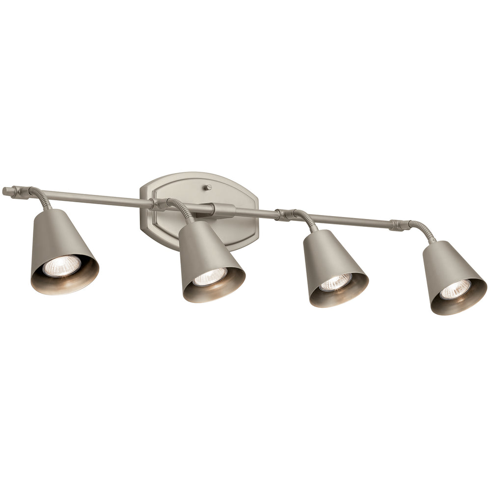 Kichler Canada - Four Light Rail Light - Sylvia - Satin Nickel- Union Lighting Luminaires Decor