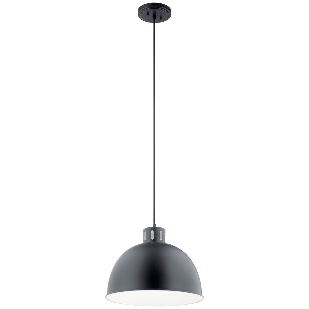 Kichler Canada - One Light Pendant - Zailey - Black- Union Lighting Luminaires Decor