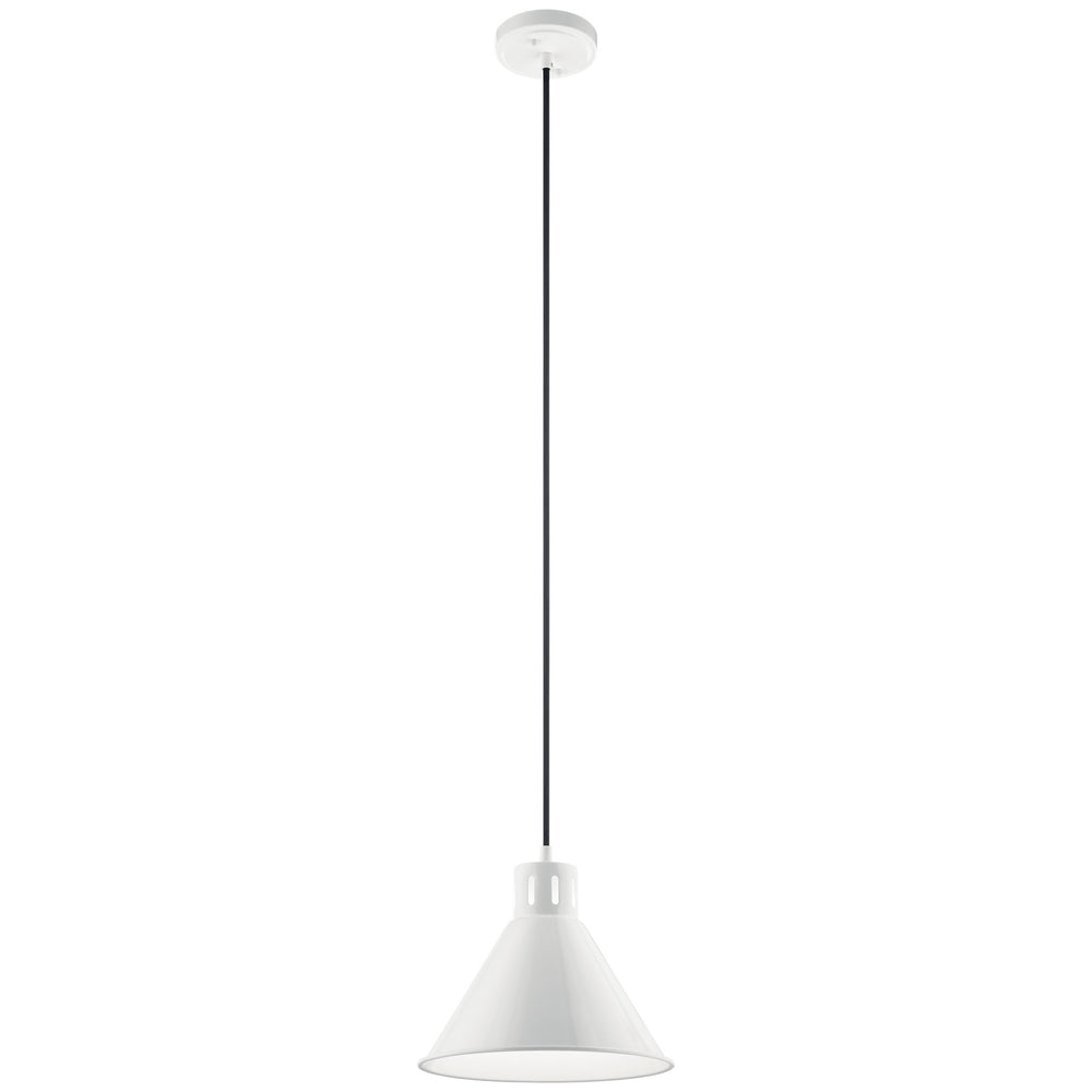 Kichler Canada - One Light Pendant - Zailey - White- Union Lighting Luminaires Decor