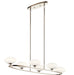 Kichler Canada - Six Light Chandelier - Pim - Polished Nickel- Union Lighting Luminaires Decor