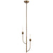 Kichler Canada - Two Light Pendant - Hatton - Satin Bronze- Union Lighting Luminaires Decor