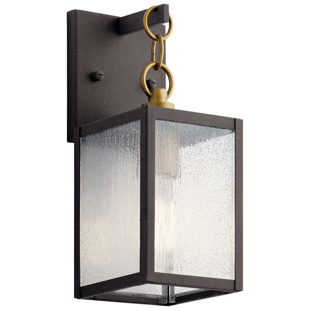 Kichler Canada - One Light Outdoor Wall Mount - Lahden - Weathered Zinc- Union Lighting Luminaires Decor