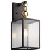 Kichler Canada - One Light Outdoor Wall Mount - Lahden - Weathered Zinc- Union Lighting Luminaires Decor