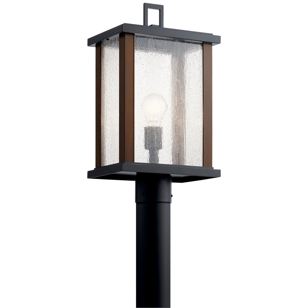 Kichler Canada - One Light Outdoor Post Mount - Marimount - Black- Union Lighting Luminaires Decor