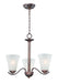 Maxim - Three Light Chandelier - Vital - Oil Rubbed Bronze- Union Lighting Luminaires Decor