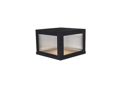 Avenue Lighting - LED Pillar Mount - Avenue Outdoor - Black- Union Lighting Luminaires Decor