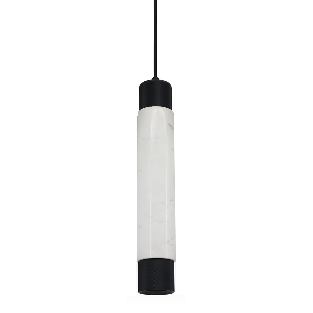 Avenue Lighting - LED Pendant - Cicada - White Marble- Union Lighting Luminaires Decor