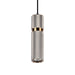 Avenue Lighting - LED Pendant - Cicada - Knurled Light Grey w/Brass- Union Lighting Luminaires Decor