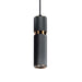 Avenue Lighting - LED Pendant - Cicada - Knurled Dark Grey w/Brass- Union Lighting Luminaires Decor