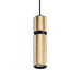 Avenue Lighting - LED Pendant - Cicada - Knurled Brass w/Black- Union Lighting Luminaires Decor
