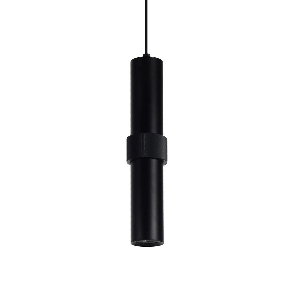 Avenue Lighting - LED Pendant - Cicada - Black w/Knurled Black- Union Lighting Luminaires Decor