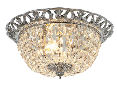 Bethel International Canada - Two Light Flush Mount - Chrome- Union Lighting Luminaires Decor