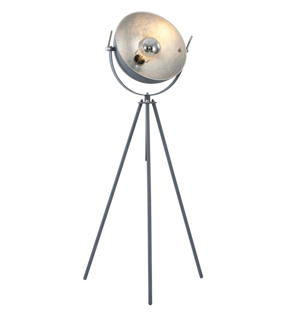 Bethel International Canada - One Light Floor Lamp - Chrome- Union Lighting Luminaires Decor