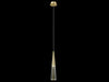 Avenue Lighting - One Light Pendant - Encino - Brushed Brass- Union Lighting Luminaires Decor