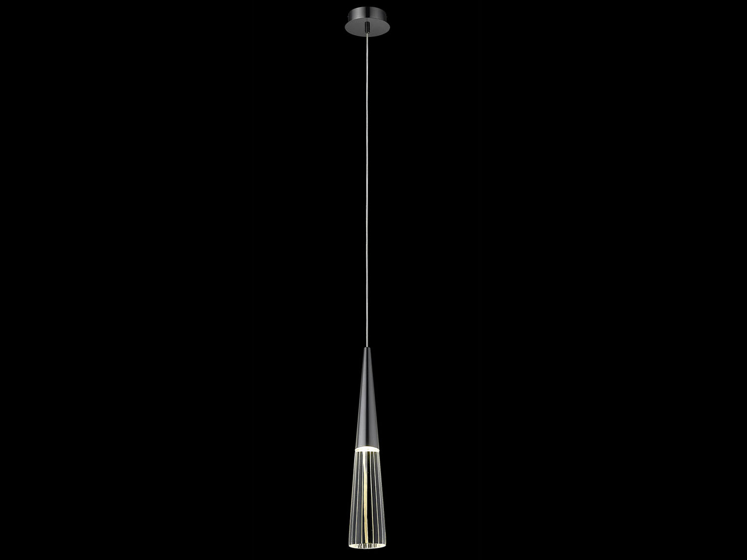 Avenue Lighting - One Light Pendant - Encino - Gun Metal- Union Lighting Luminaires Decor