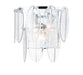 Maxim - Three Light Wall Sconce - Glacier - White / Polished Chrome- Union Lighting Luminaires Decor