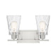 Savoy House - Two Light Bath Bar - Vaughan - Satin Nickel- Union Lighting Luminaires Decor