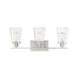 Savoy House - Three Light Bath Bar - Vaughan - Satin Nickel- Union Lighting Luminaires Decor