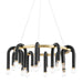 Mitzi - 20 Light Chandelier - Whit - Aged Brass/Black- Union Lighting Luminaires Decor