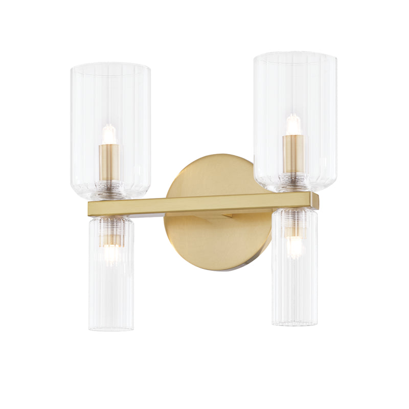 Mitzi - LED Bath and Vanity - Tabitha - Aged Brass- Union Lighting Luminaires Decor