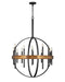 Hinkley Canada - LED Chandelier - Wells - Weathered Brass- Union Lighting Luminaires Decor