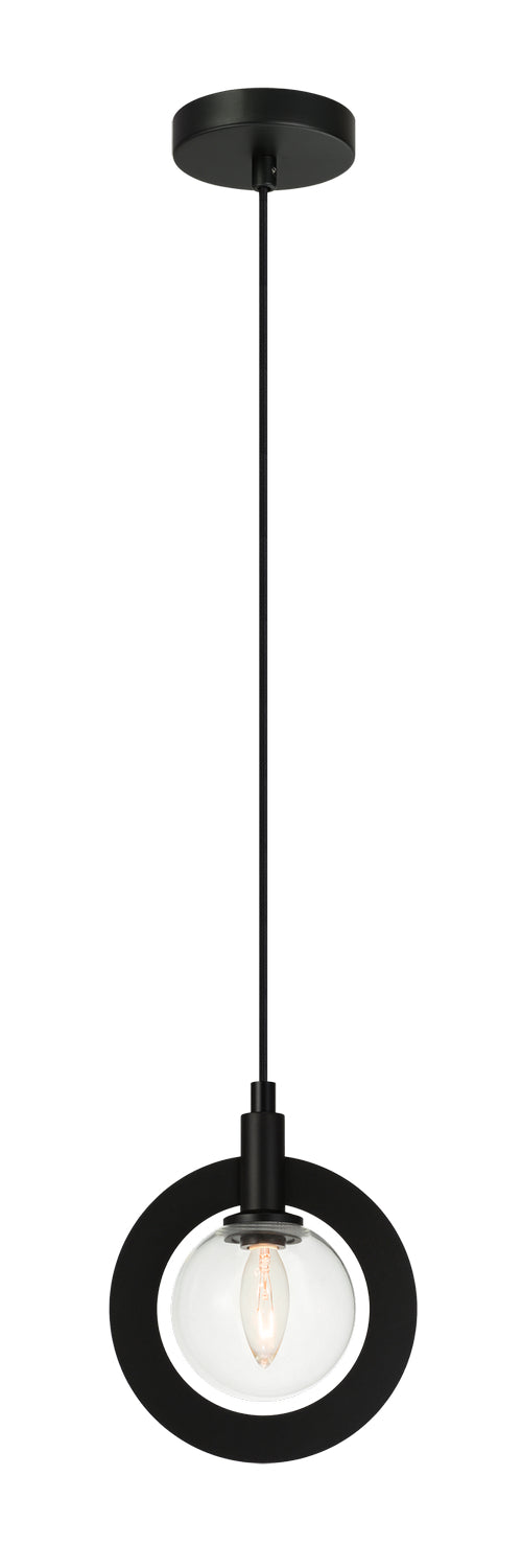 Matteo Canada - One Light Pendant - Astro - Black- Union Lighting Luminaires Decor