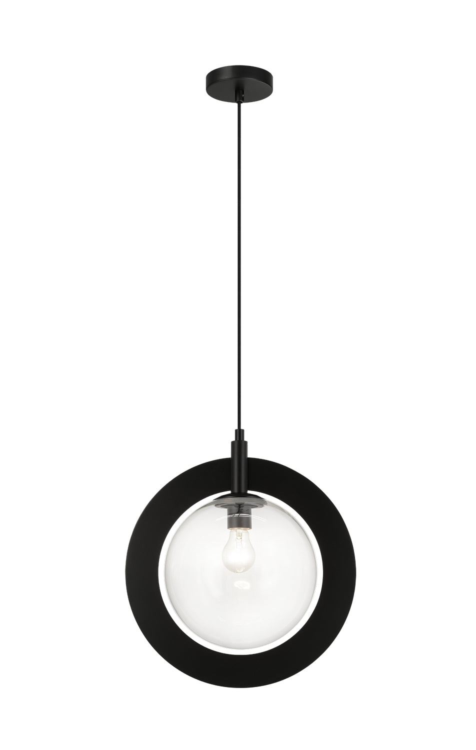 Matteo Canada - One Light Pendant - Astro - Black- Union Lighting Luminaires Decor