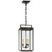 Visual Comfort Signature Canada - Three Light Hanging Lantern - Cheshire - Aged Iron- Union Lighting Luminaires Decor