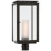Visual Comfort Signature Canada - One Light Post Mount - Cheshire - Aged Iron- Union Lighting Luminaires Decor