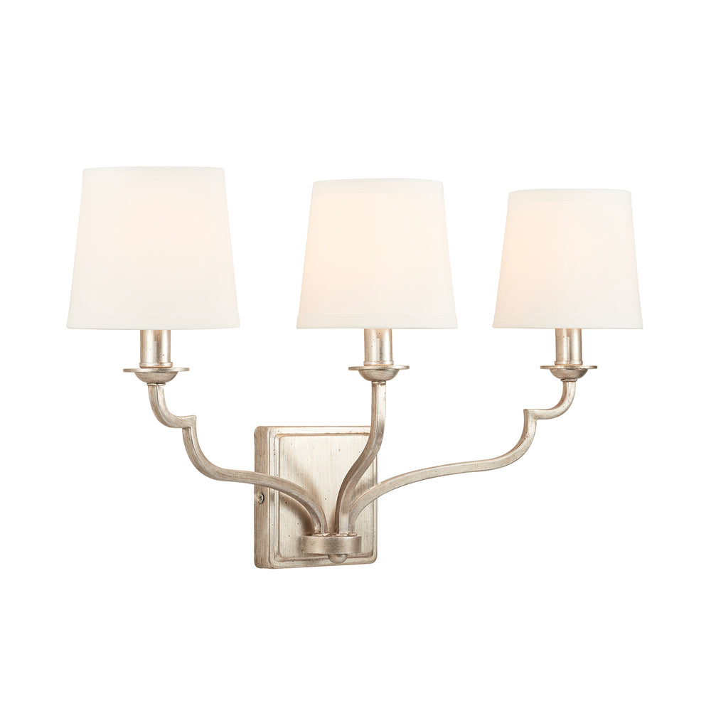 Capital Lighting - Three Light Vanity - Ophelia - Winter Gold- Union Lighting Luminaires Decor