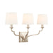 Capital Lighting - Three Light Vanity - Ophelia - Winter Gold- Union Lighting Luminaires Decor