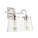 Capital Lighting - Two Light Vanity - Jayne - Brushed Nickel- Union Lighting Luminaires Decor