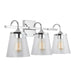 Capital Lighting - Three Light Vanity - Jayne - Chrome- Union Lighting Luminaires Decor
