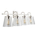 Capital Lighting - Four Light Vanity - Jayne - Brushed Nickel- Union Lighting Luminaires Decor