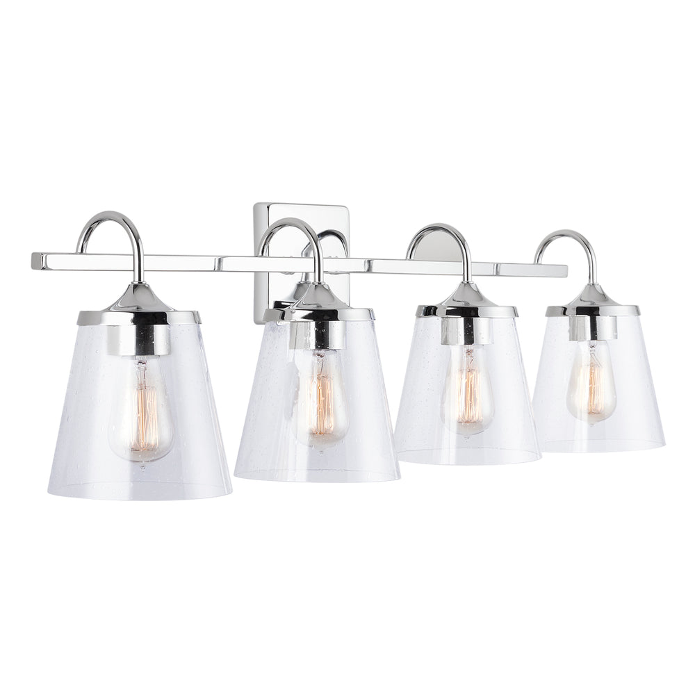 Capital Lighting - Four Light Vanity - Jayne - Chrome- Union Lighting Luminaires Decor