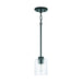 Capital Lighting - One Light Pendant - Greyson - Matte Black- Union Lighting Luminaires Decor