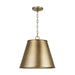 Capital Lighting - One Light Pendant - Welker - Aged Brass- Union Lighting Luminaires Decor