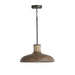 Capital Lighting - One Light Pendant - Jacob - Grey Wash and Grey Iron- Union Lighting Luminaires Decor