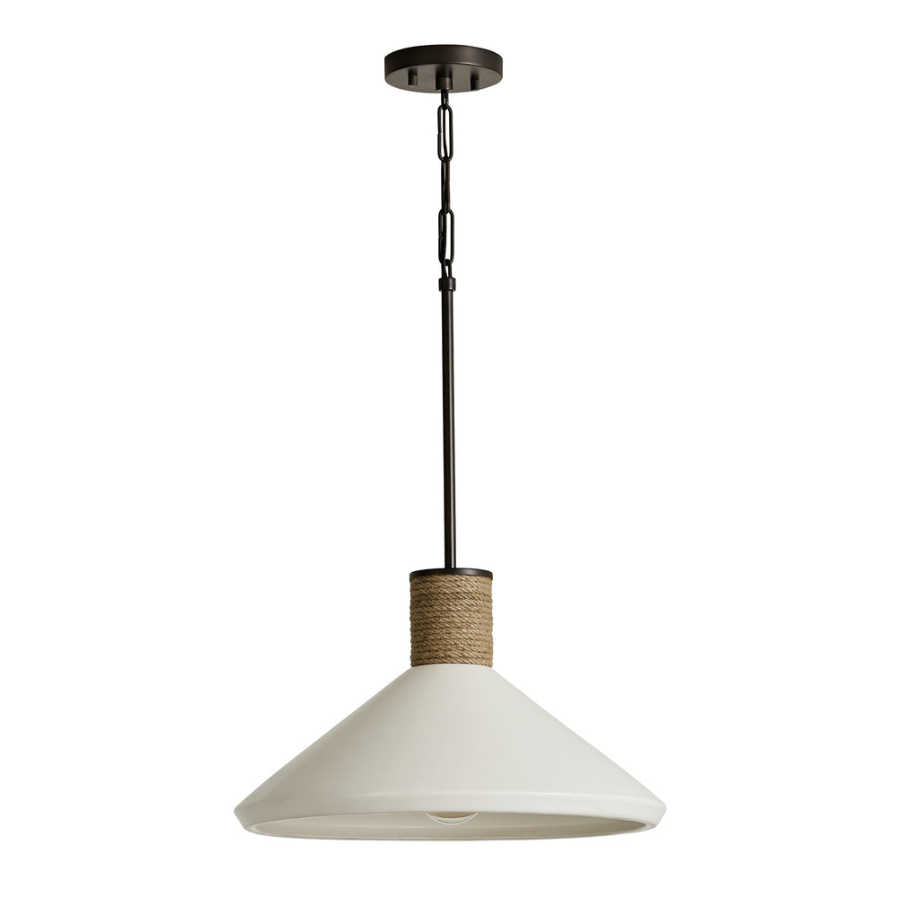 Capital Lighting - One Light Pendant - Destin - Dark Pewter- Union Lighting Luminaires Decor