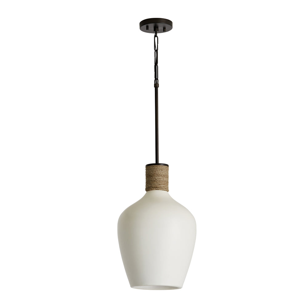 Capital Lighting - One Light Pendant - Destin - Dark Pewter- Union Lighting Luminaires Decor