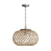 Capital Lighting - One Light Pendant - Rainey - Grey Wash and Antique Nickel- Union Lighting Luminaires Decor