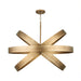 Capital Lighting - Six Light Chandelier - Jude - Mystic Lustre- Union Lighting Luminaires Decor