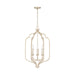 Capital Lighting - Six Light Foyer - Ophelia - Winter Gold- Union Lighting Luminaires Decor