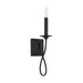 Capital Lighting - One Light Wall Sconce - Vincent - Black Iron- Union Lighting Luminaires Decor