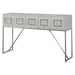 Uttermost - Console Table - Abaya - Soft White With Light Gray- Union Lighting Luminaires Decor