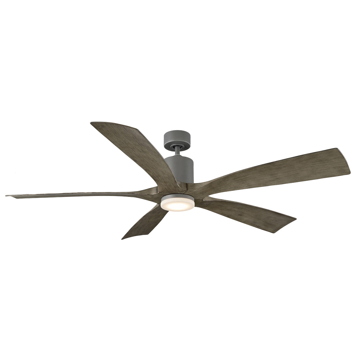 "Modern Forms Fans Canada - 70"Ceiling Fan - Aviator 70 - Graphite/Weathered Gray- Union Lighting Luminaires Decor"
