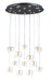 ET2 - LED Pendant - Newton - Black / Gold- Union Lighting Luminaires Decor